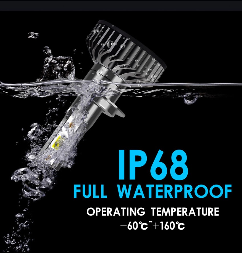 Sada led žárovek s paticí H1