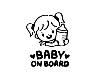 Samolepka Baby on board 