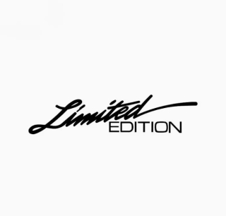 Samolepka Limited edition 