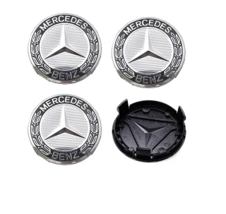 Středové pokličky Mercedes Benz 75mm