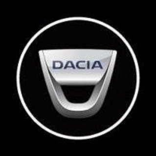 Led logo projektor DACIA 2 ks + výkružní vrták