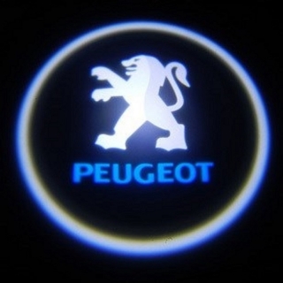 Led logo projektor PEUGEOT 2 ks + výkružní vrták